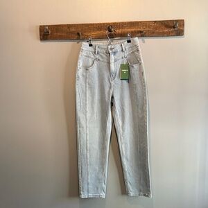 HALARA Light Blue Straight-Leg Jeans